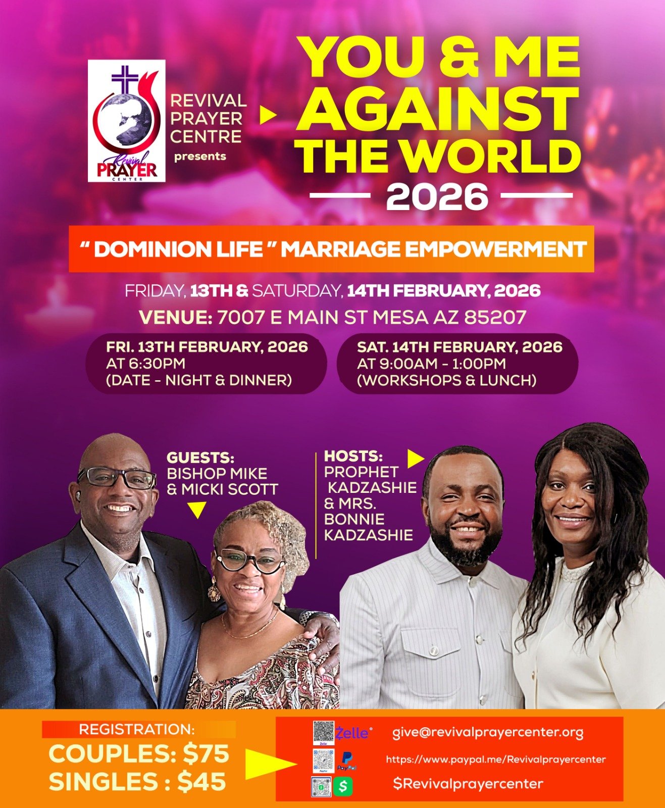 You & Me Against the World 2026