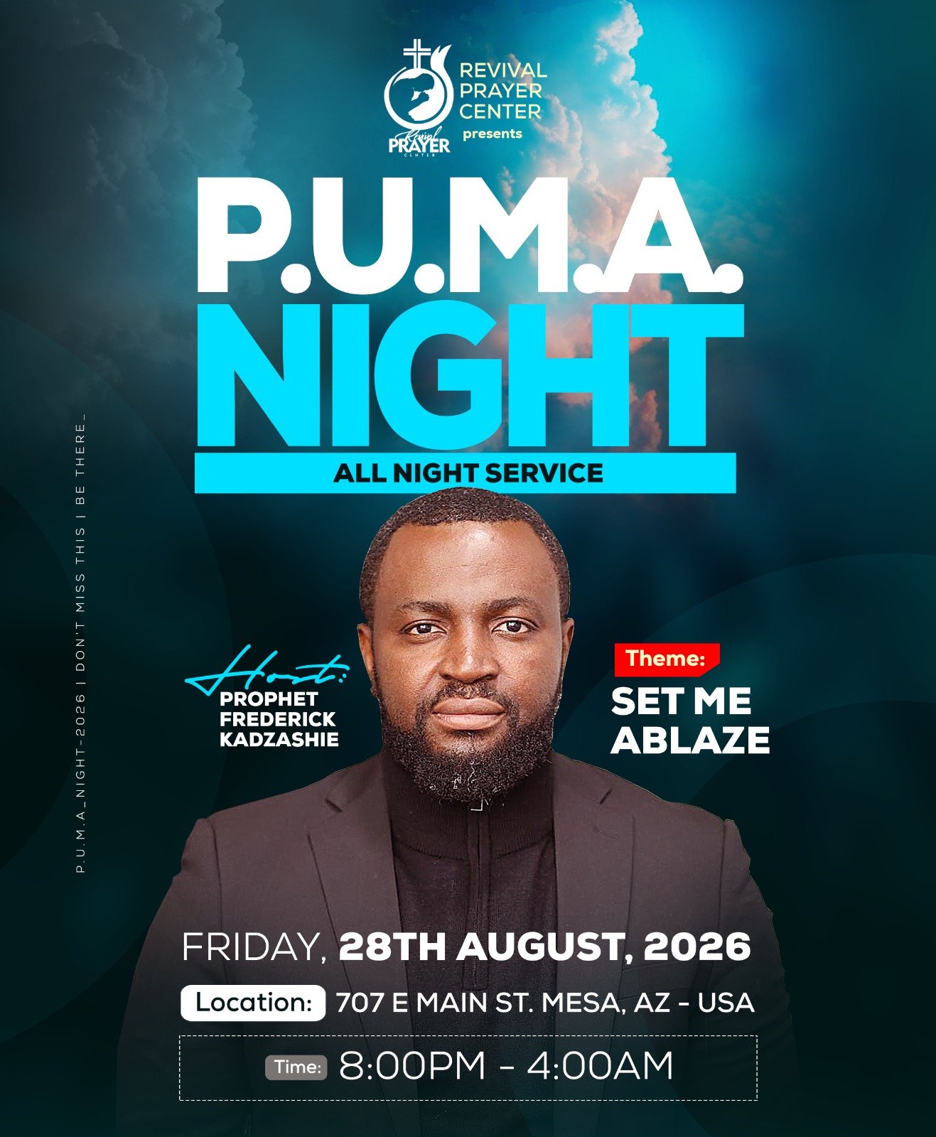 August P.U.M.A Night (All-Night Service)